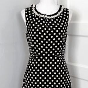 Kate Spade 100% silk polka dot dress
